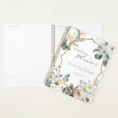 Elegante Flora Persoonlijke Trouwplanner Planner (Display)