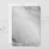 Elegante Floral Arch bruiloft uitnodiging (Achterkant)