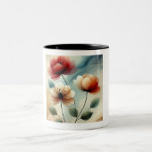 Elegante Floral Art Mok (Center)