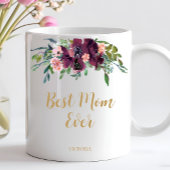 Elegante Floral Beste Mam Ooit Koffiemok