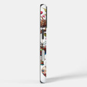 Elegante Floral Branch Sketch Telefoonhoes Case-Mate iPhone Case (Achterkant / Rechts)