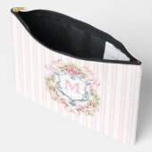 Elegante Floral Bridal Crest Etui (Open)
