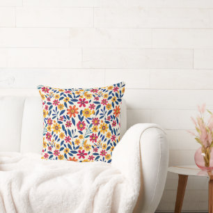 Elegante Floral Charm 20x20 Sierkussen