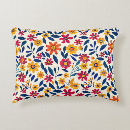 Elegante Floral Charm Accent Kussen