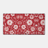 Elegante Floral Desk Mat (Voorkant)