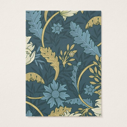 Elegante Floral Earring Ketting Display Kaart (Achterkant)