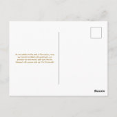 Elegante Floral Eid al-Fitr Groet Briefkaart (Achterkant)