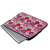 Elegante Floral Electronics Bag Laptop Sleeve (Voorkant onderkant)