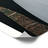 Elegante Floral Foto Islamitische Moslim Bruiloft  Poster (Hoek)