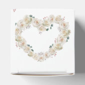 Elegante Floral, gouden gunst doos Bedankdoosjes (Bovenkant)