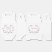 Elegante Floral Lijst bevestigingstafel Bedankdoosjes (Ongevouwen)