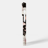 Elegante Floral Line Art Phone Case (Achterkant / Links)