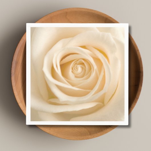 Elegante Floral Roos Tuin Servet