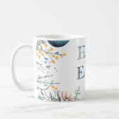 Elegante Floral Spring Easter Egg Hunt Koffiemok (Links)