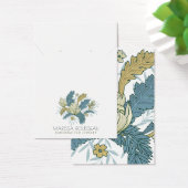 Elegante Floral Vines Oorbel Ketting Display Kaart (Bureau)