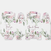 Elegante Floral Wedding Favoriete Boxen Bedankdoosjes (Ongevouwen)