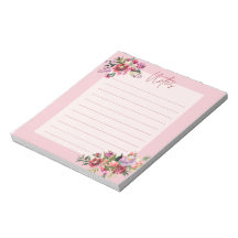 elegante florale notebooks