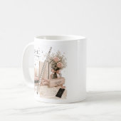 Elegante Fluit Koffiemok (Voorkant links)