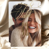 Elegante Folie Kalligrafie Trouwtafel Nummer Uitnodiging