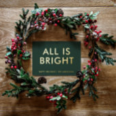 elegante folie niet-fotomoderne folie vakantiekaar folie feestdagenkaart