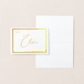 Elegante Folie Tafelnummer Tent - ELF (Display)