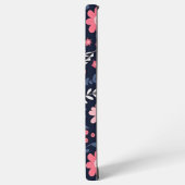 Elegante Folk Art Flower Samsung Galaxy Hoesje (Linkerkant)