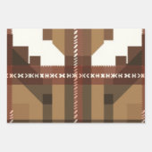 Elegante folk Engels geplakt cadeau wrap Inpakpapier Vel (Voorkant 2)