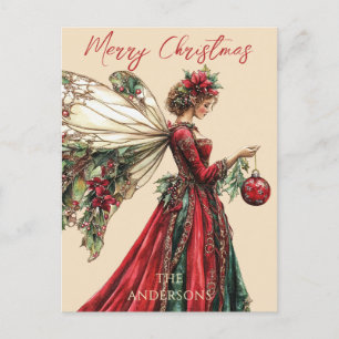 Elegante Forestcore Kerst Elf Feestdagen 