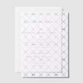 Elegante Formele Bruiloft Vellum Uitnodigingen (Offset (Uitnodiging))