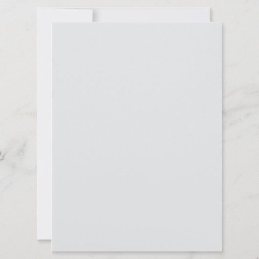 Elegante, formele & moderne blauwe bruiloft uitnod kaart (Achterkant)