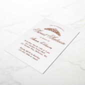 Elegante formele Sweet 16 Folie Uitnodiging (Gedraaid)