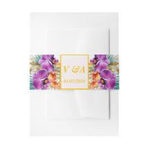 Elegante formele tropische bruiloft