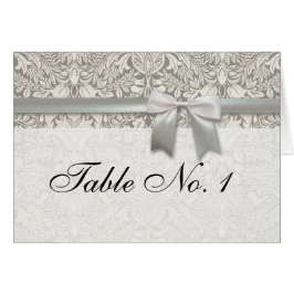 Elegante formele witte damast kant brokaat