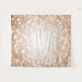 Elegante foto-achtergrond roze gouden bokeh-lichtj wandkleed (Voorkant (horizontaal))