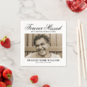 Elegante foto begrafenismonument servet (Insitu)