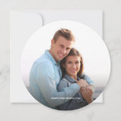 Elegante foto Bewaar de datum Unieke Natuur geïnsp Kaart (Achterkant)