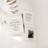 Elegante  foto bruidsmeisje voorstel Kaart