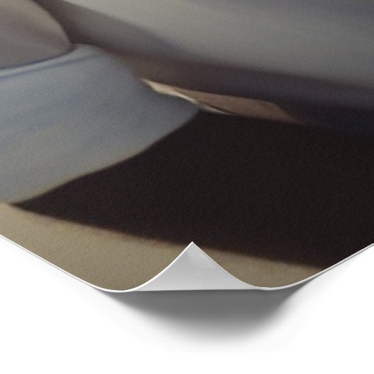 Elegante foto bruiloft zitgrafiek vind uw stoel poster (Hoek)