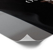 Elegante foto de avond voor repetitie diner poster (Hoek)