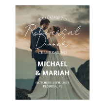 Elegante foto de avond voor repetitie diner