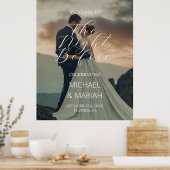 Elegante foto de avond voor repetitie diner poster (Keuken)