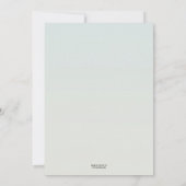 Elegante foto Marmeren Begrafenisdienst Kaart (Achterkant)