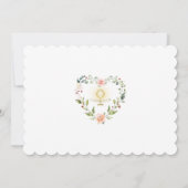 Elegante Foto Meisje Gouden Kelk Meisje Communie Kaart (Achterkant)