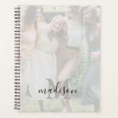 Elegante foto Monogram Naam 2026 Planner (Voorkant)