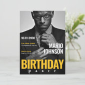 Elegante foto op de cover van een tijdschrift voor kaart (Staand voorkant)