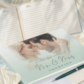 Elegante foto overlay wenst nieuwe Mr. Sage Gastenboek