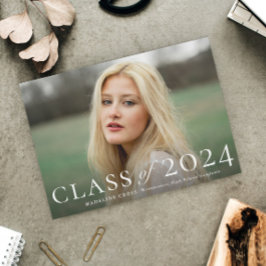 Elegante foto van eindexamenklas Afstuderen