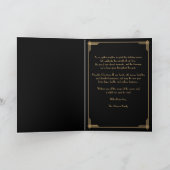 Elegante foto vrolijk kerstfeest feestdagen kaart (Binnen)