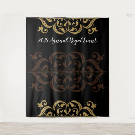 Elegante fotobackground voor evenementen - op maat wandkleed