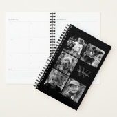 Elegante fotocollage en monogram planner (Display)